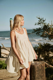 COTTON DRESS SUSA - sustainably made MOMO NEW YORK sustainable clothing, bestseller slow fashion