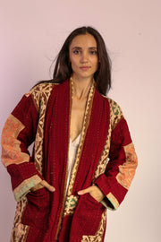 EMBROIDERED ARTISAN JACKET COAT SABE - sustainably made MOMO NEW YORK sustainable clothing, Coat slow fashion