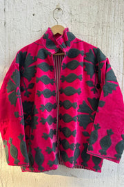 EMBROIDERED VELVET JACKET LANGU - sustainably made MOMO NEW YORK sustainable clothing, slow fashion