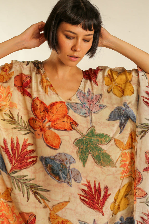 KAFTAN DRESS AFINA - sustainably made MOMO NEW YORK sustainable clothing, dress slow fashion