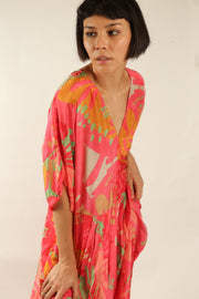 KAFTAN DRESS CURU - sustainably made MOMO NEW YORK sustainable clothing, dress slow fashion