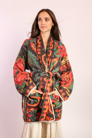 KANTHA JACKET COAT TOMMY - sustainably made MOMO NEW YORK sustainable clothing, Jacket slow fashion