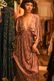 SILK DRESS BOZENA - sustainably made MOMO NEW YORK sustainable clothing, dress slow fashion