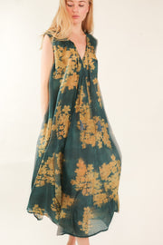 SILK DRESS NATCHA - sustainably made MOMO NEW YORK sustainable clothing, dress slow fashion