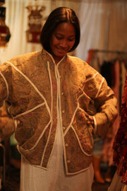 SUZANI JACKET AHBIBI - sustainably made MOMO NEW YORK sustainable clothing, slow fashion