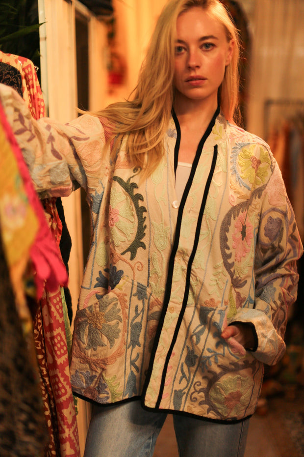 SUZANI JACKET LOLY - sustainably made MOMO NEW YORK sustainable clothing, Jacket slow fashion