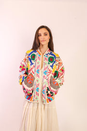 SUZANI JACKET MARLENE - sustainably made MOMO NEW YORK sustainable clothing, Jacket slow fashion