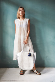 ACE BAG HAND CROCHET - sustainably made MOMO NEW YORK sustainable clothing, free people slow fashion