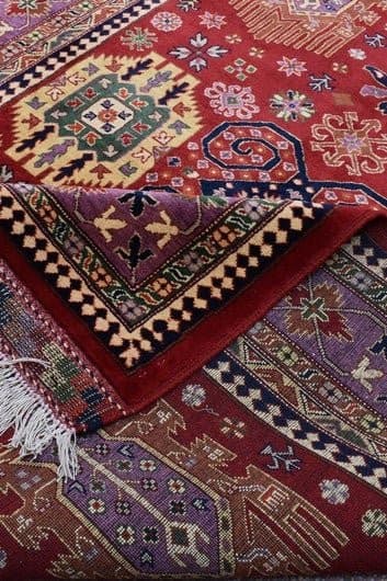 5.11 x 3.8 Ft, Collector piece Vintage Afghan Rug, Medium Sarooq Bukhara Rug, Medium Oriental rug, - sustainably made MOMO NEW YORK sustainable clothing, rug slow fashion