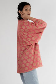 Chiffon Silk Kimono Jacket Yayaoi - sustainably made MOMO NEW YORK sustainable clothing, Kimono slow fashion