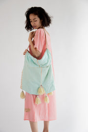 Dalia Daydream Kaftan Tote - sustainably made MOMO NEW YORK sustainable clothing, offer slow fashion