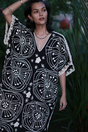 DREAM CITY KAFTAN CAROLINE - sustainably made MOMO NEW YORK sustainable clothing, kaftan slow fashion