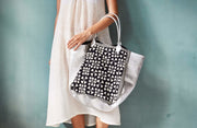 EMBROIDERED BAG Linda - sustainably made MOMO NEW YORK sustainable clothing, offer slow fashion