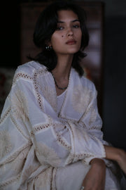 Embroidered Kimono Jacket Maigret - sustainably made MOMO NEW YORK sustainable clothing, embroidered dress slow fashion