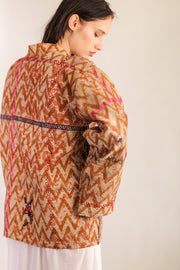 EMBROIDERED KIMONO LIUSA - sustainably made MOMO NEW YORK sustainable clothing, slow fashion