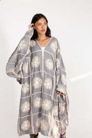 HAND CROCHET KIMONO MAIGRET X FREE PEOPLE - sustainably made MOMO NEW YORK sustainable clothing, Kimono slow fashion