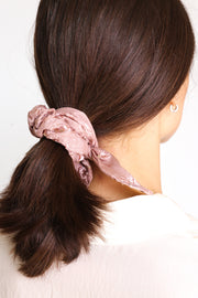 SILK/ COTTON SCRUNCHIE SUSU AYRE - sustainably made MOMO NEW YORK sustainable clothing, slow fashion