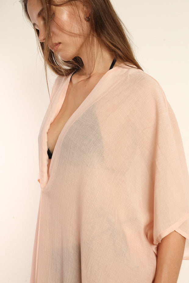 KAFTAN DRESS AMARIA - sustainably made MOMO NEW YORK sustainable clothing, kaftan slow fashion