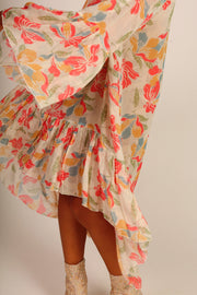 KAFTAN DRESS MADEENA - sustainably made MOMO NEW YORK sustainable clothing, dress slow fashion