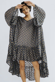 KAFTAN DRESS SARAH - sustainably made MOMO NEW YORK sustainable clothing, kaftan slow fashion