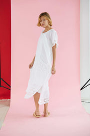 Kaftan Issa - sustainably made MOMO NEW YORK sustainable clothing, Boho Chic slow fashion