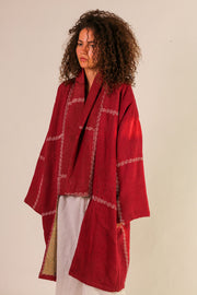 KIMONO JACKET COAT RISU - sustainably made MOMO NEW YORK sustainable clothing, Jacket slow fashion