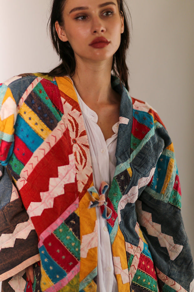 KIMONO JACKET JOHANNA - sustainably made MOMO NEW YORK sustainable clothing, Jacket slow fashion