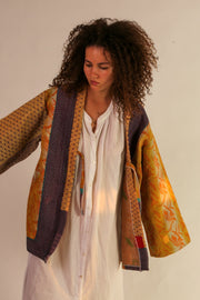 KIMONO JACKET KOLINDA - sustainably made MOMO NEW YORK sustainable clothing, slow fashion