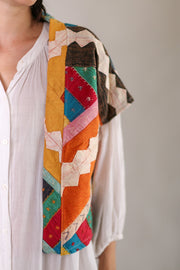 KIMONO VEST KREATREES - sustainably made MOMO NEW YORK sustainable clothing, Kimono slow fashion