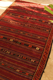 KURDISH DESIGN KILIM RUG - sustainably made MOMO NEW YORK sustainable clothing, rug slow fashion