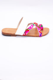 LEATHER STRING SANDALS INGA - sustainably made MOMO NEW YORK sustainable clothing, mules slow fashion