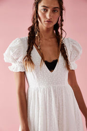 MAXI V NECK ANSEL BOHO WEDDING DRESS - sustainably made MOMO NEW YORK sustainable clothing, Boho Chic Dress slow fashion