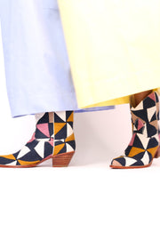 MOSAIC BOOTIES X FREE PEOPLE - sustainably made MOMO NEW YORK sustainable clothing, slow fashion