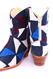 MOSAIC WESTERN BOOTS X FREE PEOPLE - sustainably made MOMO NEW YORK sustainable clothing, boots slow fashion