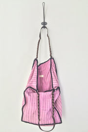 PINK HOHO SHOULDER BAG KOFFY - sustainably made MOMO NEW YORK sustainable clothing, samplesale1022 slow fashion