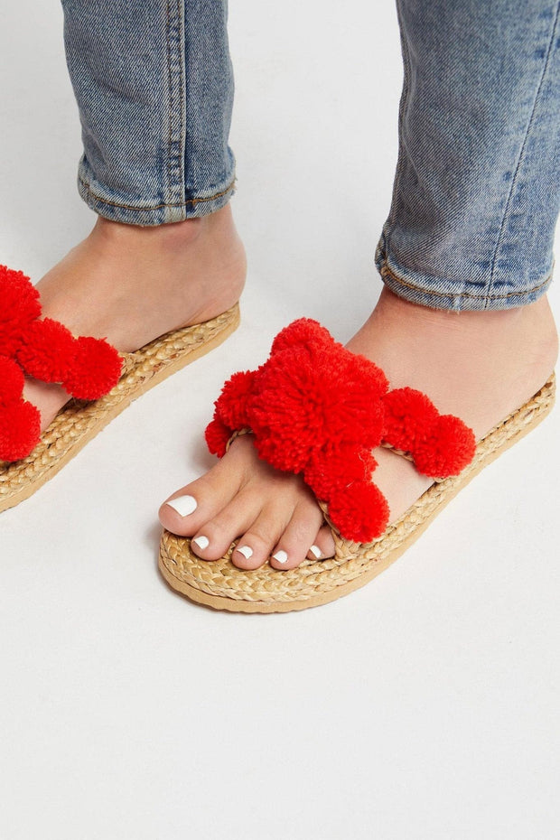 Pom Pom Aruba Perfect Summer Sandal - sustainably made MOMO NEW YORK sustainable clothing, preorder slow fashion