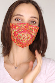 SILK FACE MASK KARU - sustainably made MOMO NEW YORK sustainable clothing, slow fashion