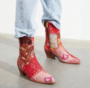 SUNNY DAYS ANKLE BOOTS X FREE PEOPLE - sustainably made MOMO NEW YORK sustainable clothing, boots slow fashion