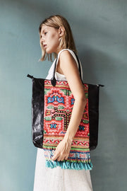 Tote Bag Janis - sustainably made MOMO NEW YORK sustainable clothing, samplesale1022 slow fashion