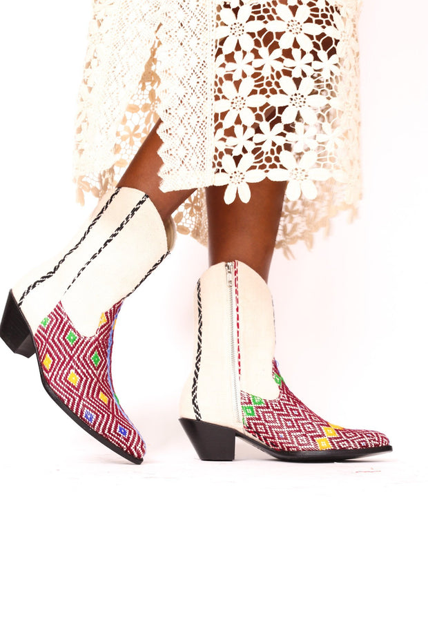 ANKLE BOOTS BIANCA - sustainably made MOMO NEW YORK sustainable clothing, preorder slow fashion