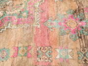 vintage moroccan rug from Beni mguild, berber handmade area rug - sustainably made MOMO NEW YORK sustainable clothing, rug slow fashion