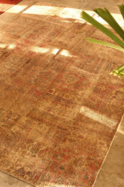 VINTAGE PATCHWORK CARPET 2.92 x 1.92 m - sustainably made MOMO NEW YORK sustainable clothing, rug slow fashion